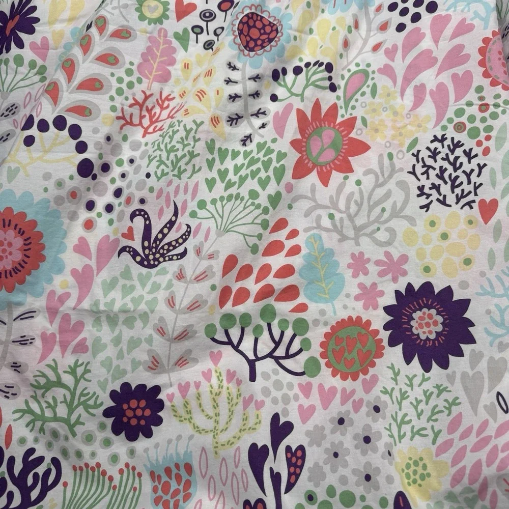 Pottery Barn Margherita Missoni Full Duvet Cover Ciao Ciao Bambino Floral Sea